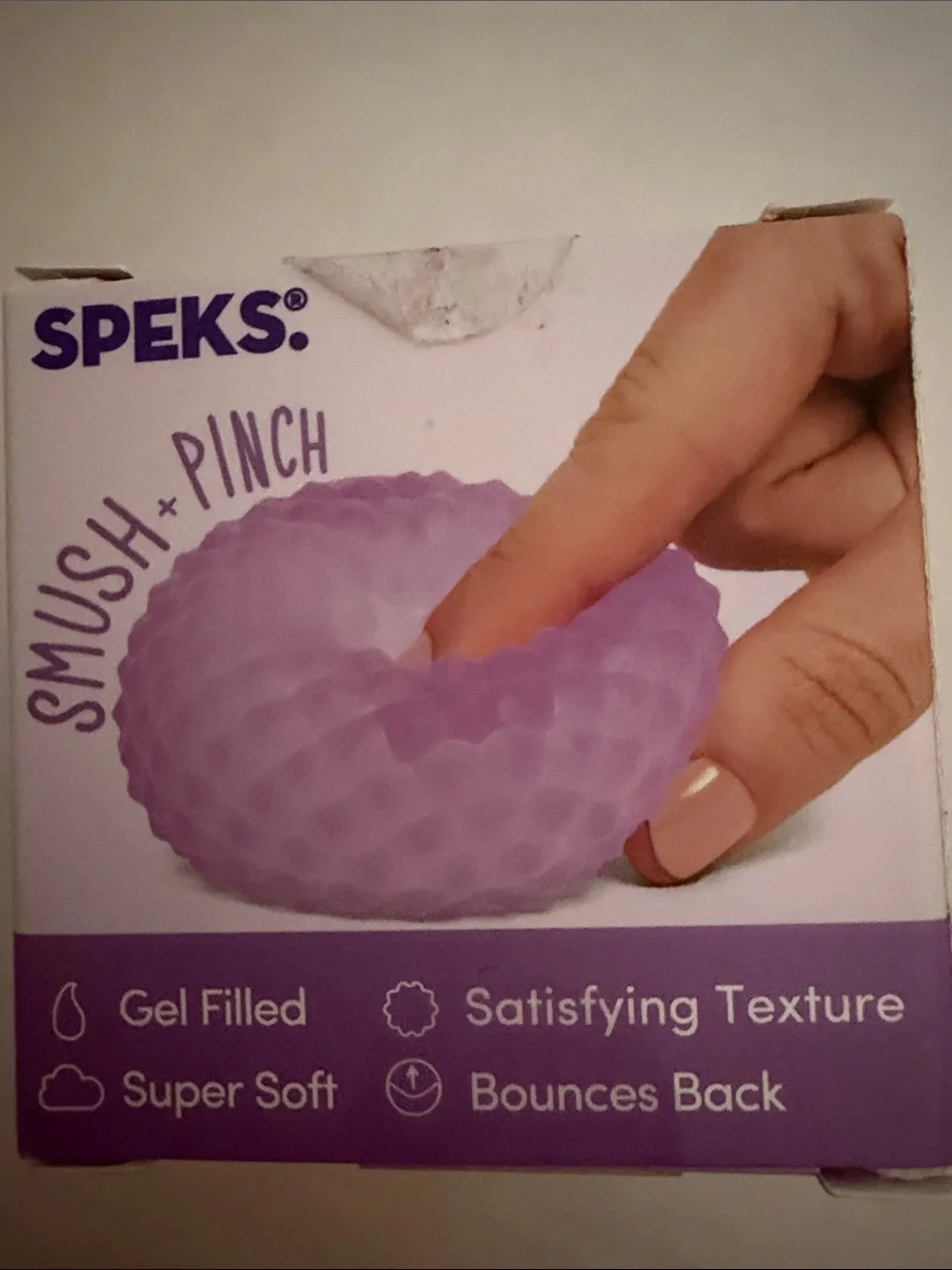 Gump Memory Gel Stress Ball – Lavender Purple